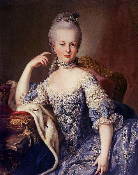 unknow artist Portrait of Marie Antoinette Norge oil painting art